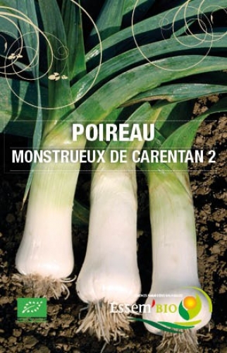 Semence Poireaux MONSTRUEUX DE CARENTAN 2 - BIO