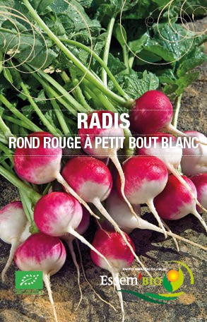ROND ROUGE A PETIT BOUT BLANC - BIO
