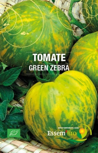 Semence Tomates GREEN ZEBRA - BIO