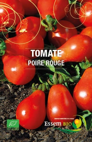 Semence Tomates POIRE ROUGE - BIO