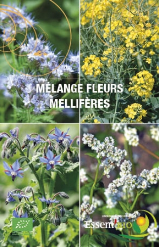 Semence Mélange de graines MELANGE FLEURS MELLIFERES - BIO