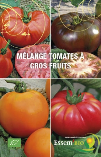 Semence Mélange de graines MELANGE TOMATES A GROS FRUITS - BIO